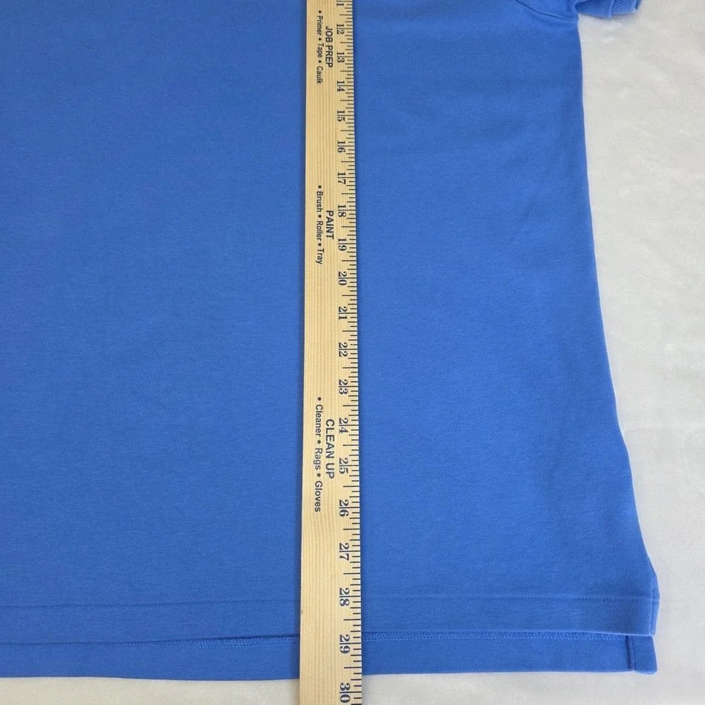 Polo Ralph Lauren Polo Shirt Mens XL Blue Custom Slim Fit Cotton Pony‎ Logo Golf